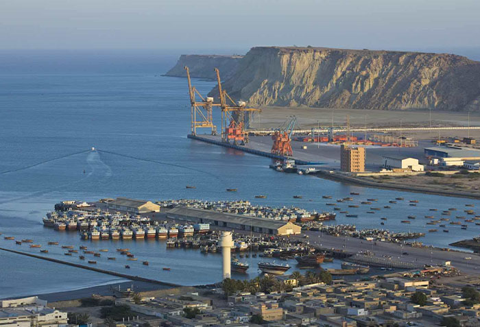 Gwadar Port in Gwadar